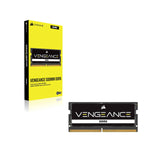 Corsair VENGEANCE SODIMM DDR5 RAM 64GB (2x32GB) 4800MHz CL40 Intel XMP iCUE Kompatibel Computer Speicher - Schwarz (CMSX64GX5M2A4800C40)