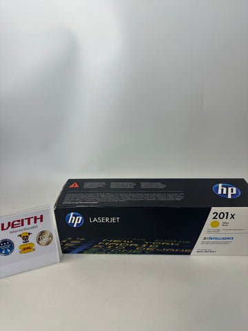 HP 201X (CF402X) Gelb Original Toner mit hoher Reichweite für HP Color Laserjet Pro M252, M274n, M277, XL NEU&OVP✔️ / Differenzbesteuert nach §25a