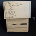 Jabra Evolve 75 MS Wireless Stereo On-Ear Headset - NEU&OVP / Differenzbesteuert nach §25a